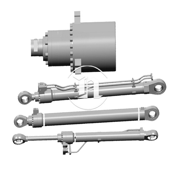 medium and large excavators (65T~700T )hydraulic cylinders 
