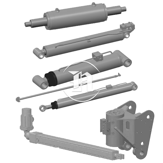 Aerial work platform cylinder